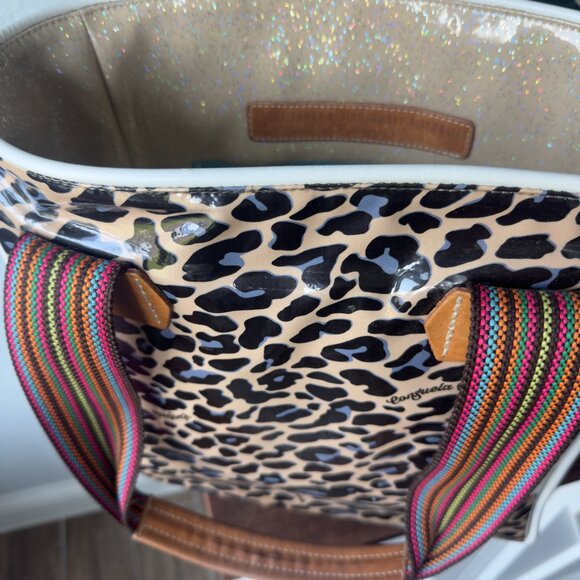 Consuela Classic Leopard Multicolor tote - Picture 14 of 16